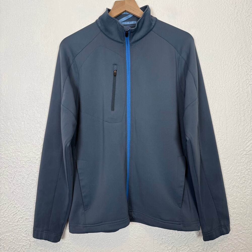 Zero Restriction Men's Tour Series Full Zip Jacket Stretch Golf Size Large